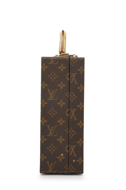 Louis Vuitton, Boîte Bijoux en toile Monogram pré-aimée, Marron