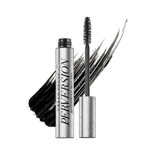 Urban Decay Perversion Volumizing Waterproof Mascara, Black Lengthening Mascara, Buildable Lash Volume & Length, Nourishing Proteins & Amino Acids, Cruelty-free, Paraben-free - 0.34 fl oz