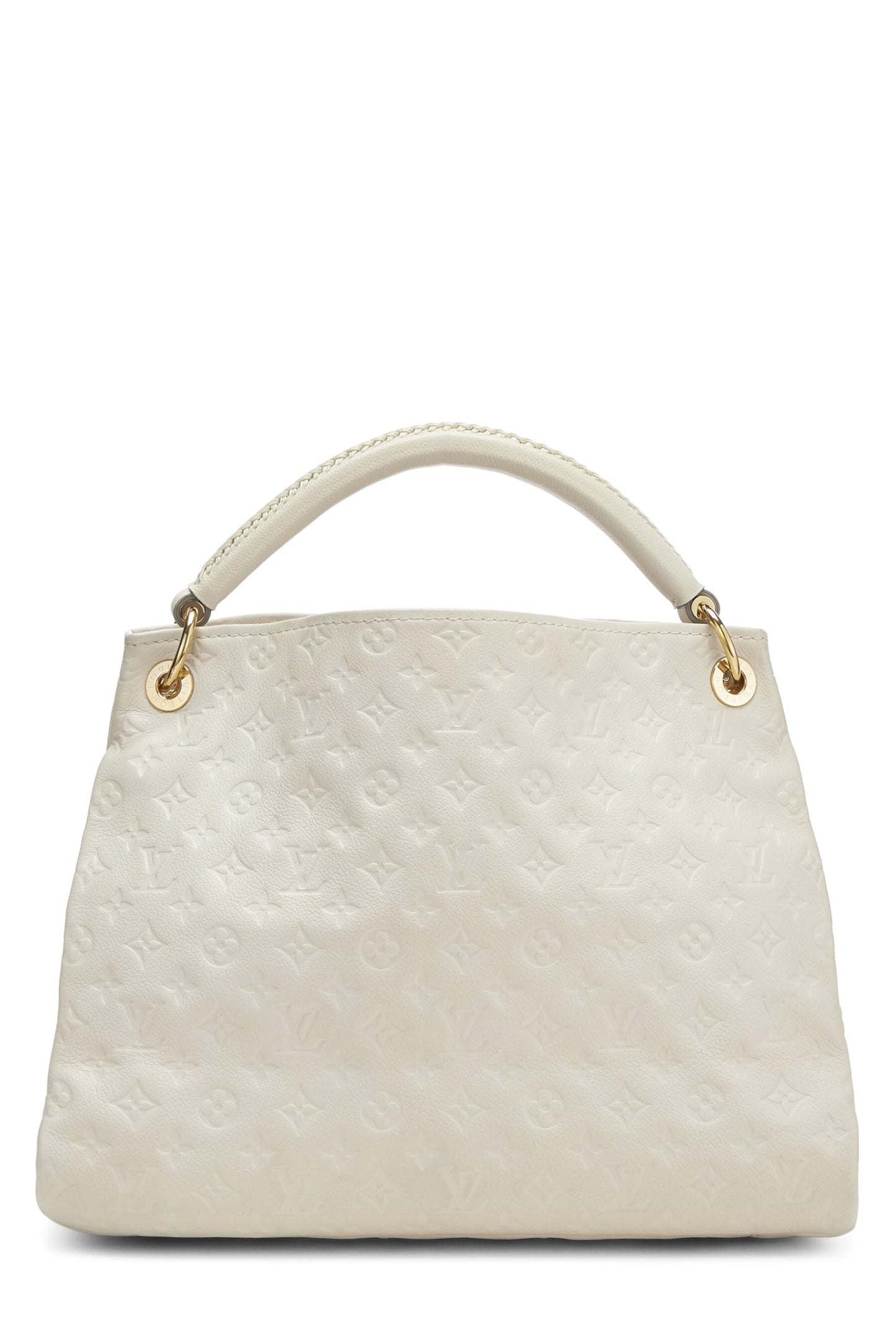 Louis Vuitton, Pre-Loved Neige Monogram Empreinte Artsy MM, White