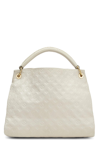 Louis Vuitton, Monogramme Neige Pré-Aimé Empreinte Artsy MM, Blanc