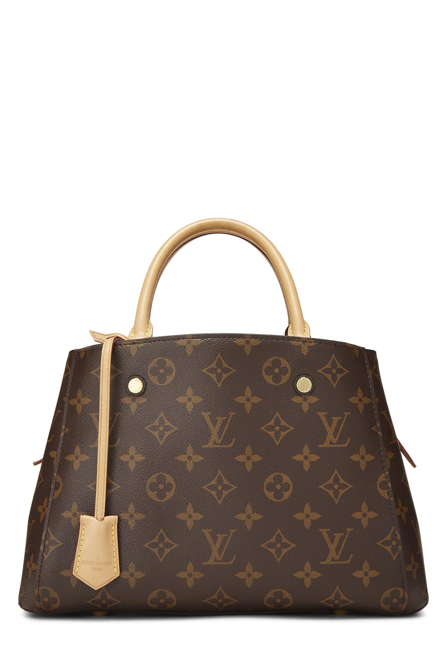 Louis Vuitton, Pre-Loved Monogram Canvas Montaigne BB, Brown