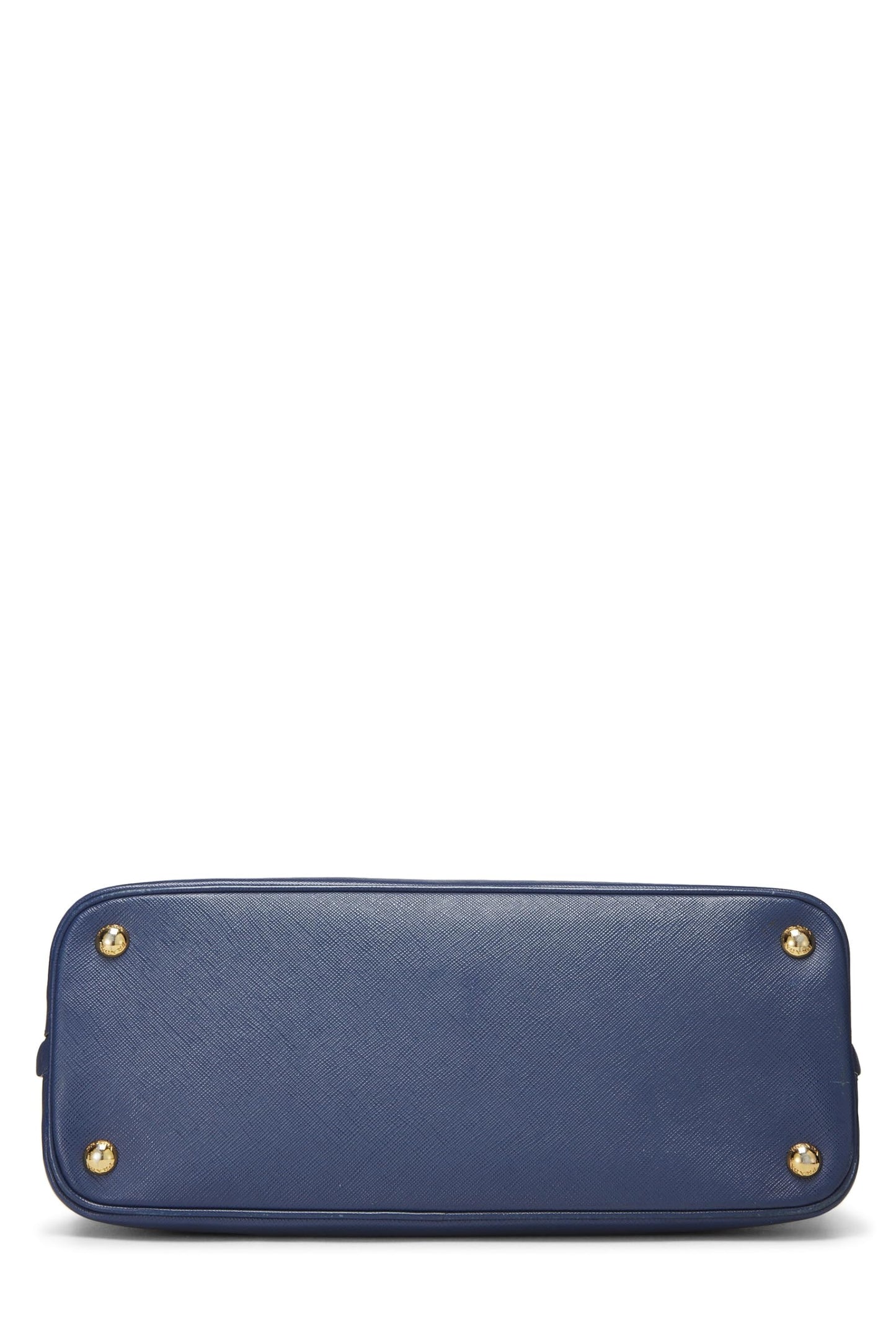 Prada, Promenade Medium Saffiano bleu d'occasion, bleu