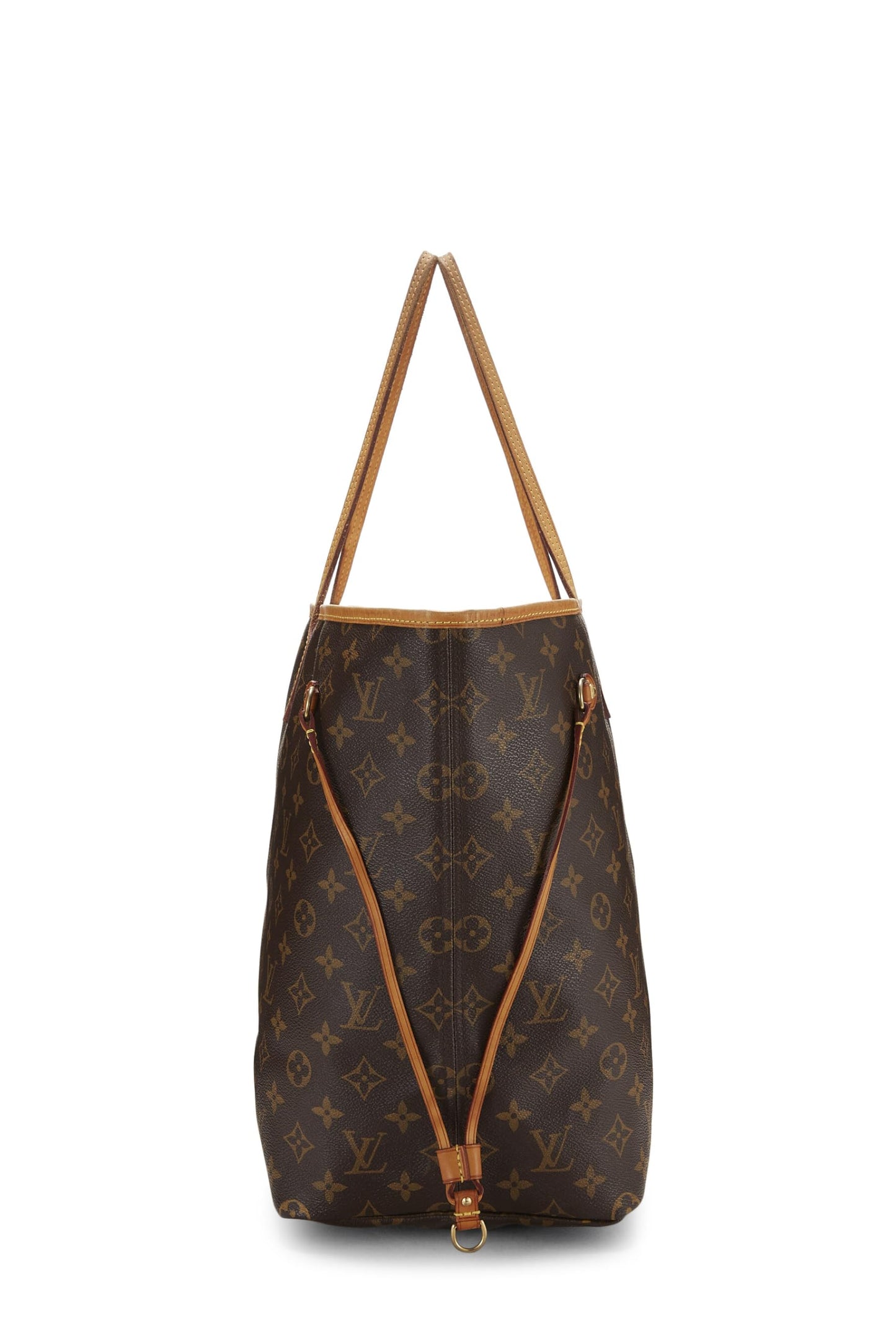 Louis Vuitton, Lona con monograma rojo Pre-Loved Neo Neverfull GM, Rojo