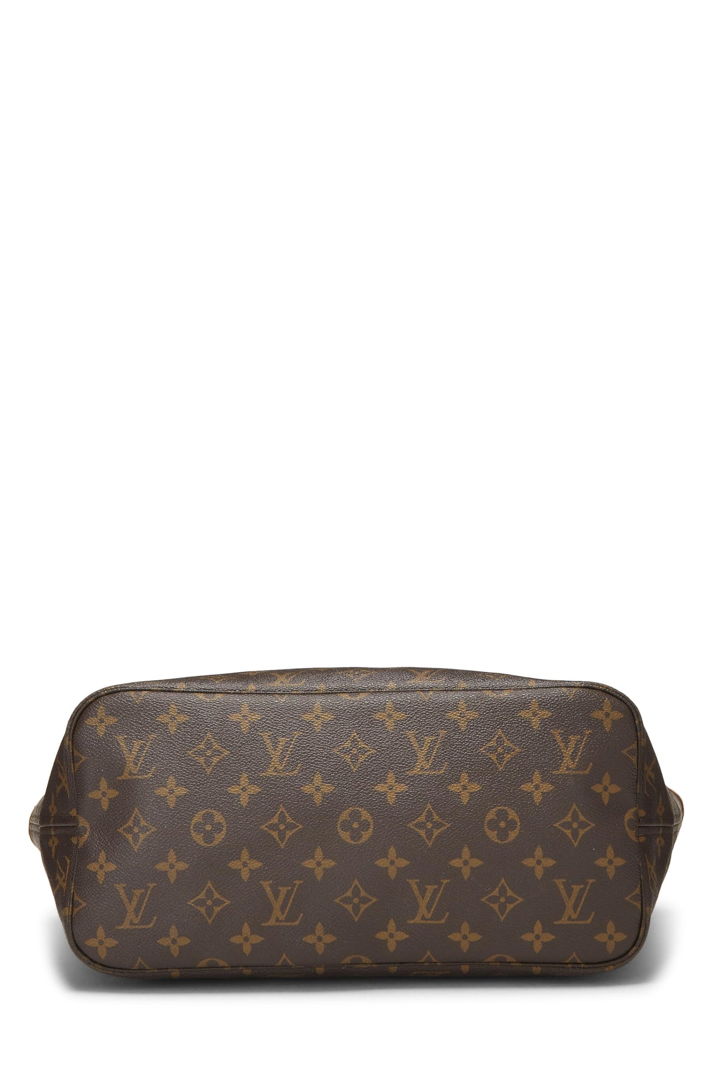 Louis Vuitton, Neverfull MM en toile Monogram d'occasion, marron