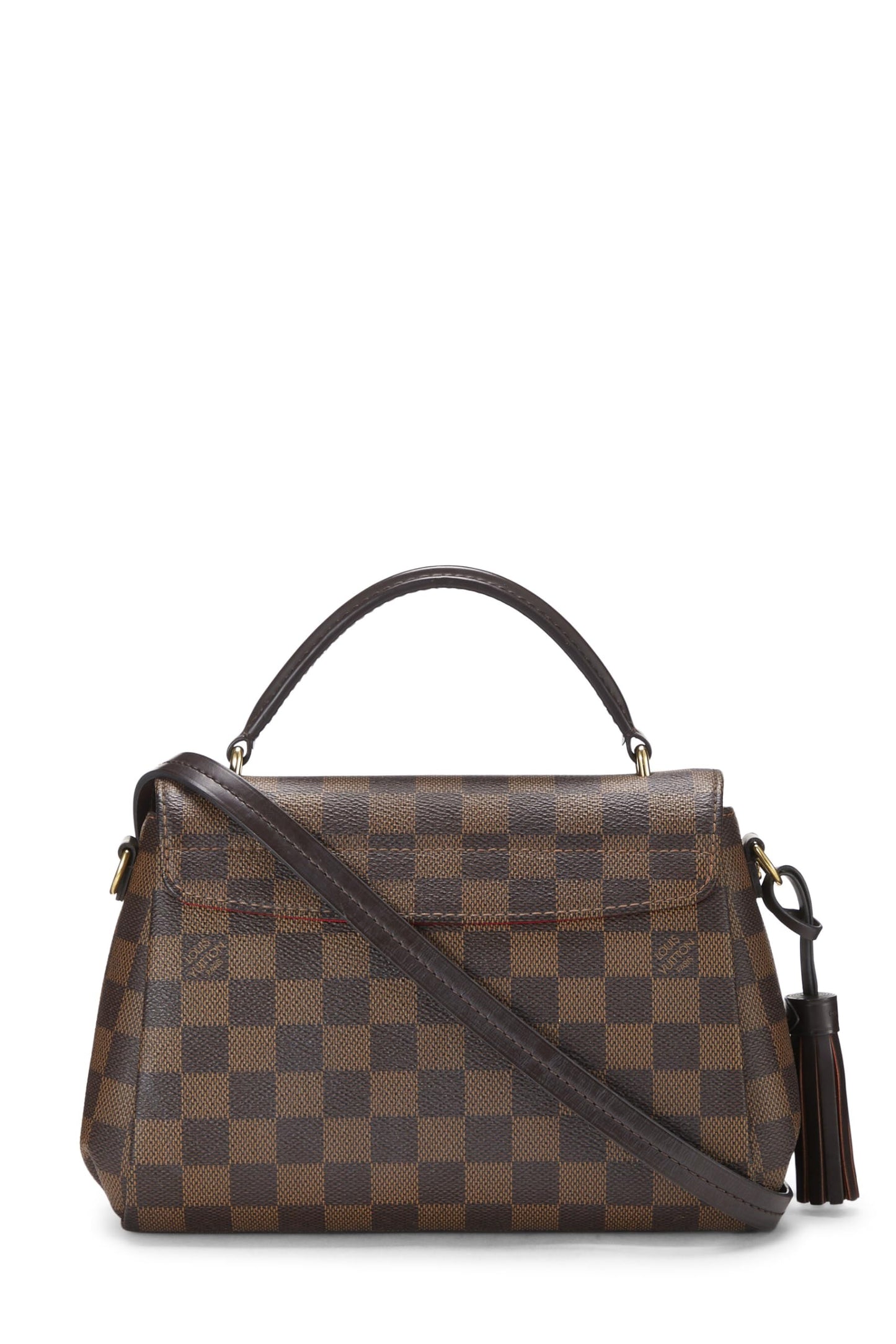 Louis Vuitton, Pre-Loved Damier Ebene Croisette, Brown