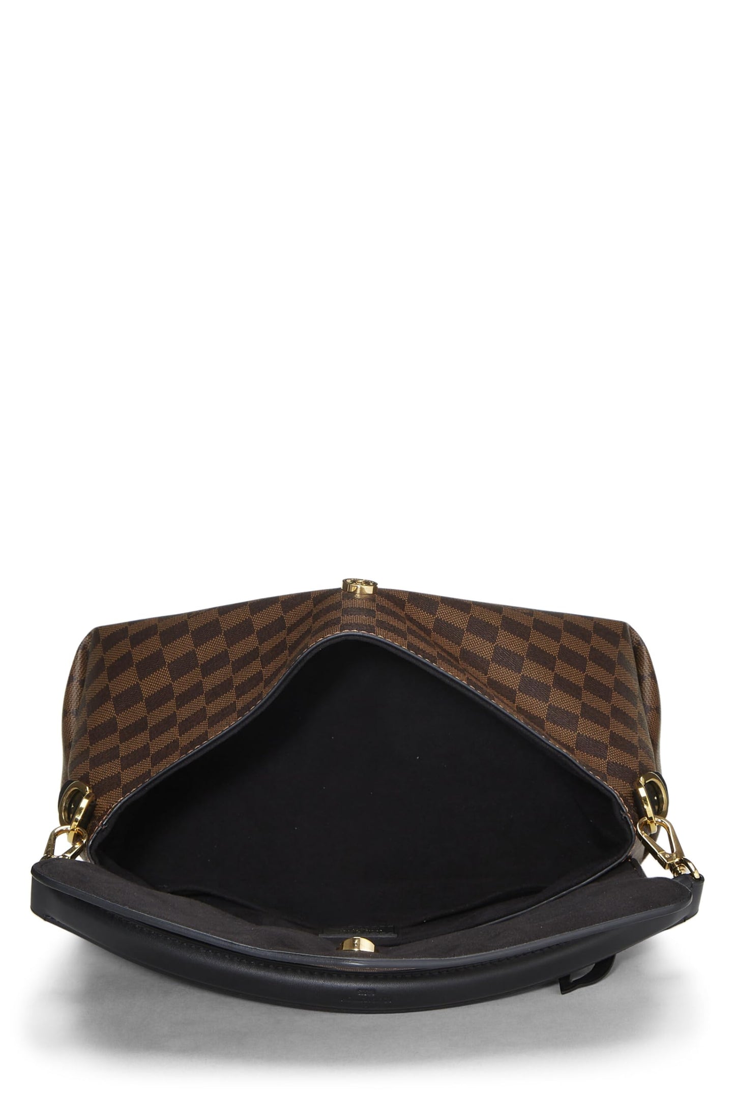 Louis Vuitton, Mensajero Damier Ebene Pre-Loved Beaubourg MM, Negro