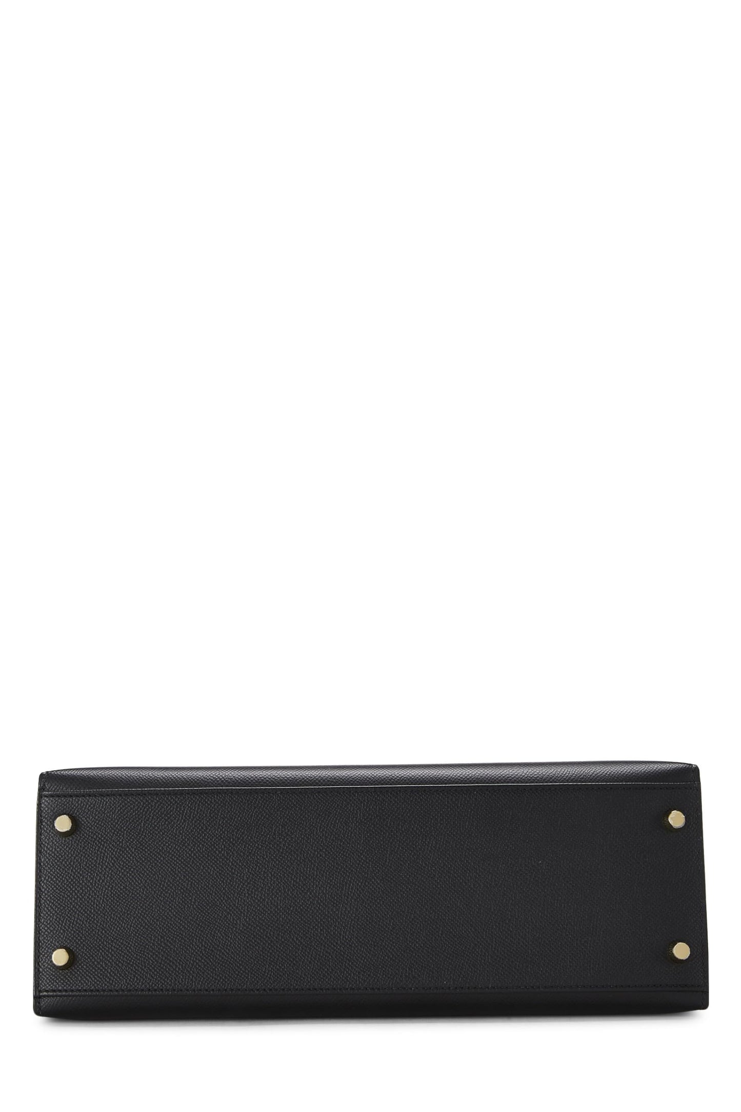 Hermès, Kelly Sellier 32 Epsom noir d'occasion, noir