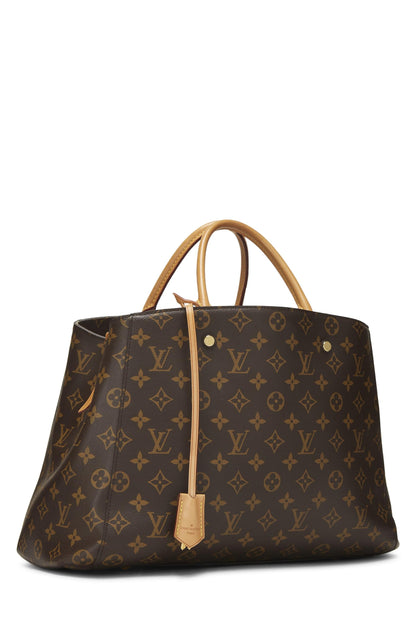 Louis Vuitton, Pre-Loved Monogram Canvas Montaigne GM, Brown