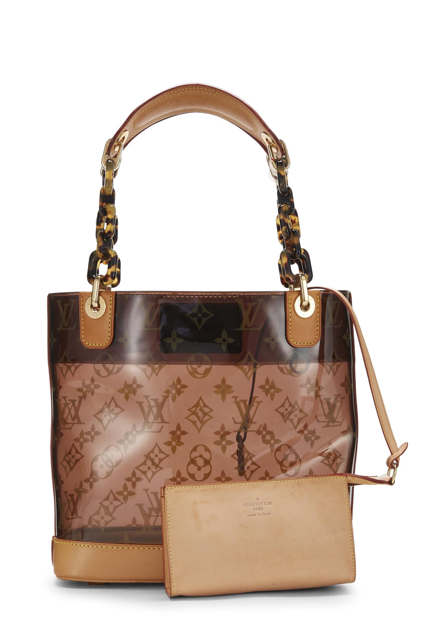 Louis Vuitton, Cabas PM en vinyle Monogram Ambre d'occasion, marron