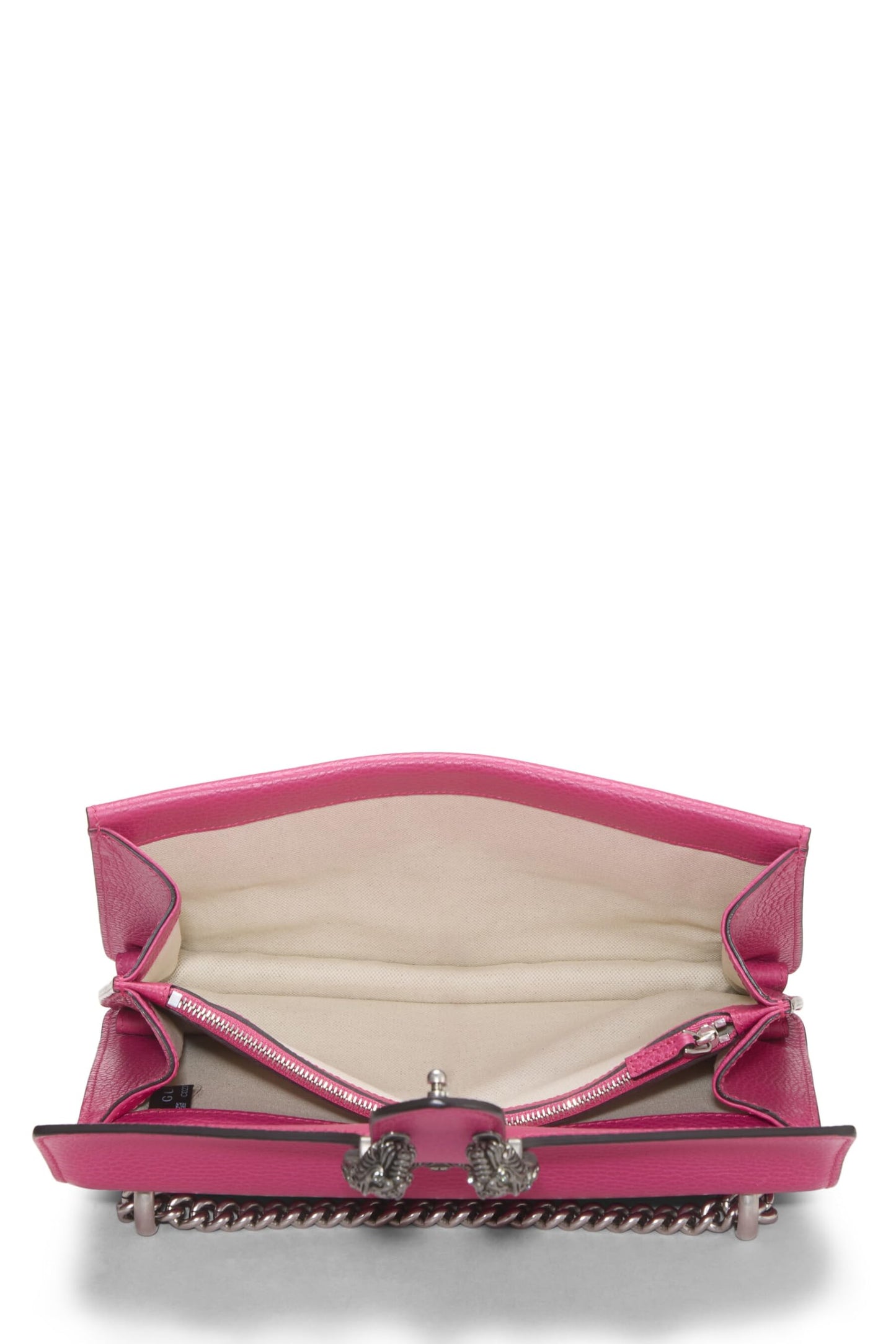 Gucci, Bolso de hombro Dionysus pequeño de cuero rosa Pre-Loved, Rosa