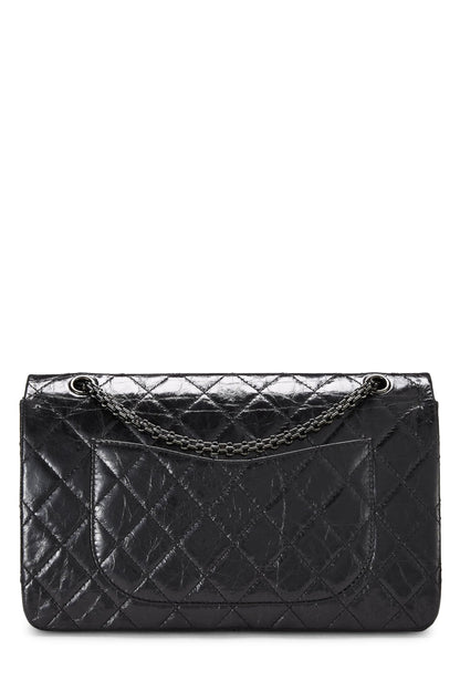 Chanel, Pre-Loved Black Calfskin 2.55 Reissue Flap 227, Black