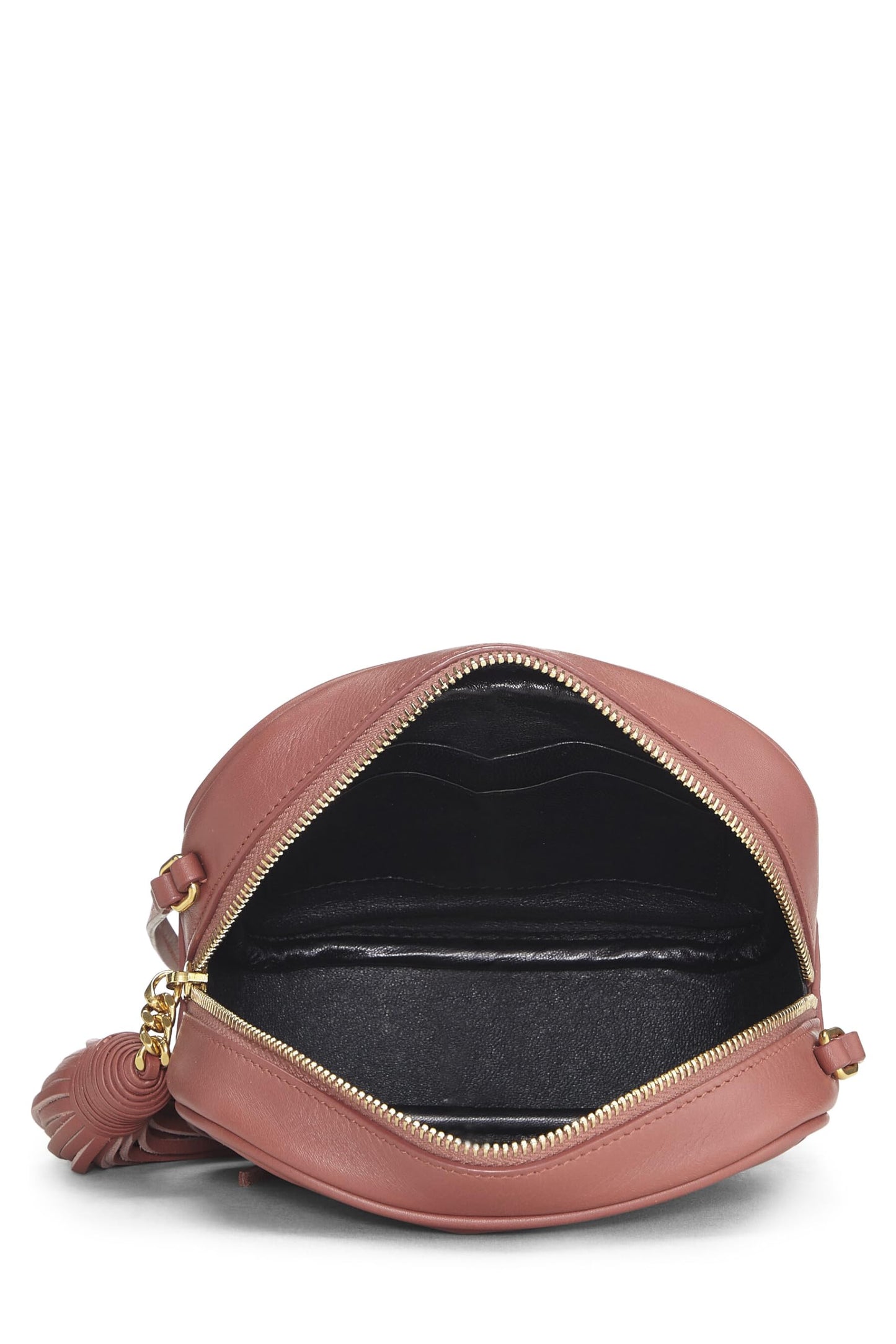 Yves Saint Laurent, sac Blogger en cuir de veau rose d'occasion, rose