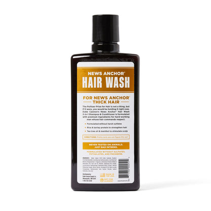 Shampooing et revitalisant 2 en 1 Duke Cannon NEWS ANCHOR® - 14 oz Bay Rum