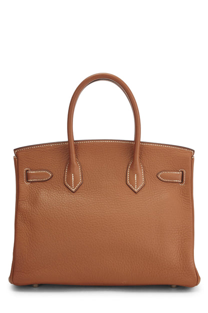 Hermès, Pre-Loved Etrusque Clemence Birkin 30, Etrusque