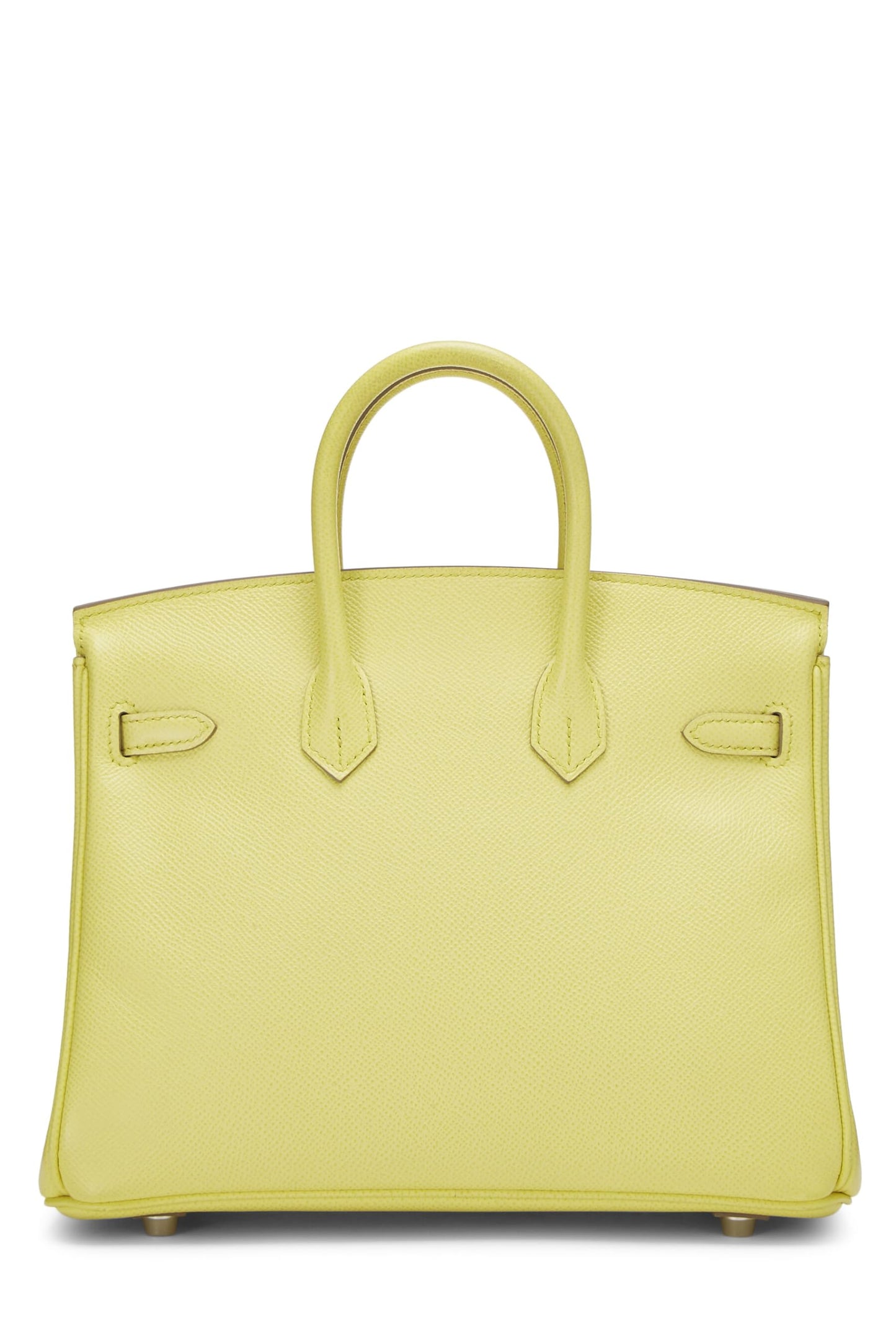 Hermès, Birkin Epsom 25 d'occasion en citron vert, citron vert