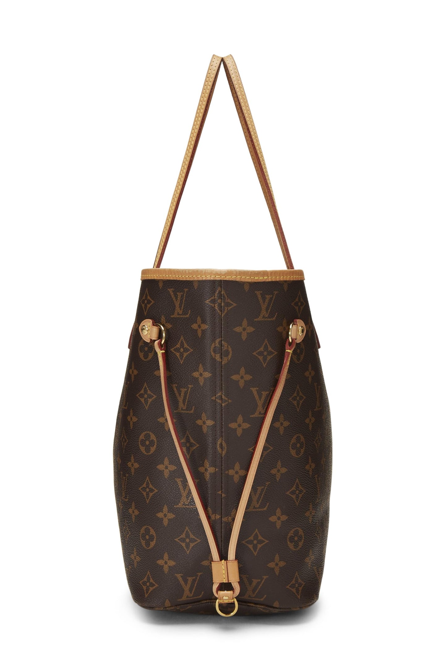 Louis Vuitton, Neo Neverfull MM en toile monogram rouge d'occasion, rouge