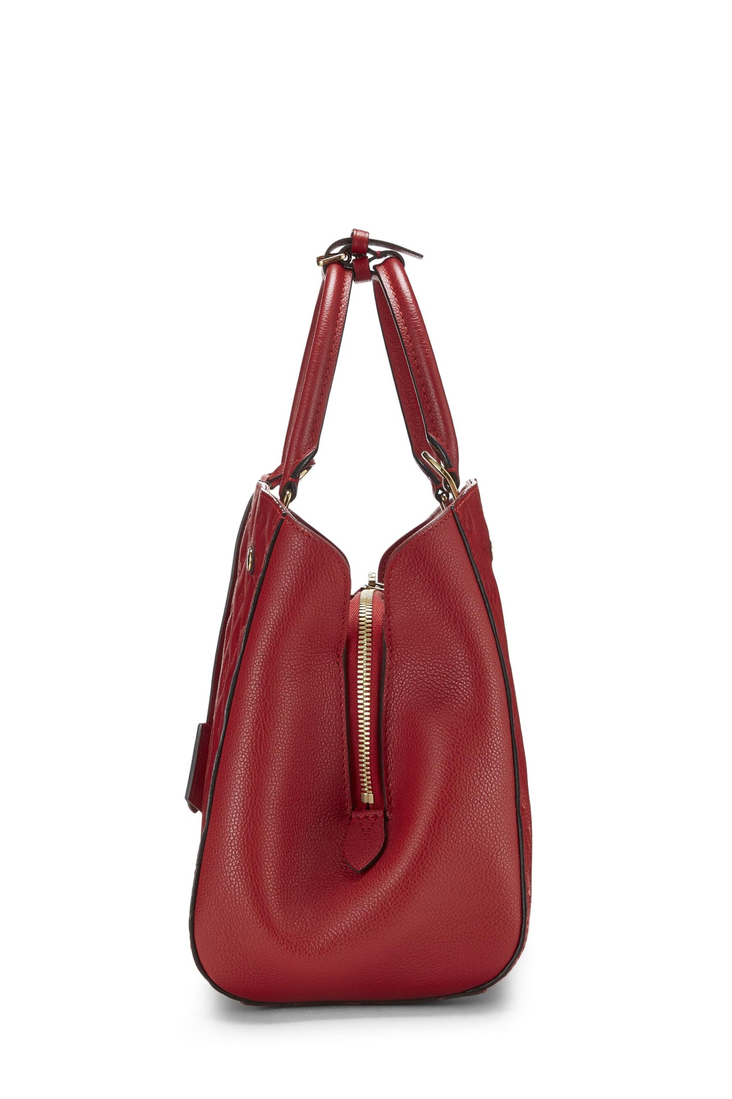 Louis Vuitton, Monograma rojo Pre-Loved Empreinte Montaigne MM, Rojo