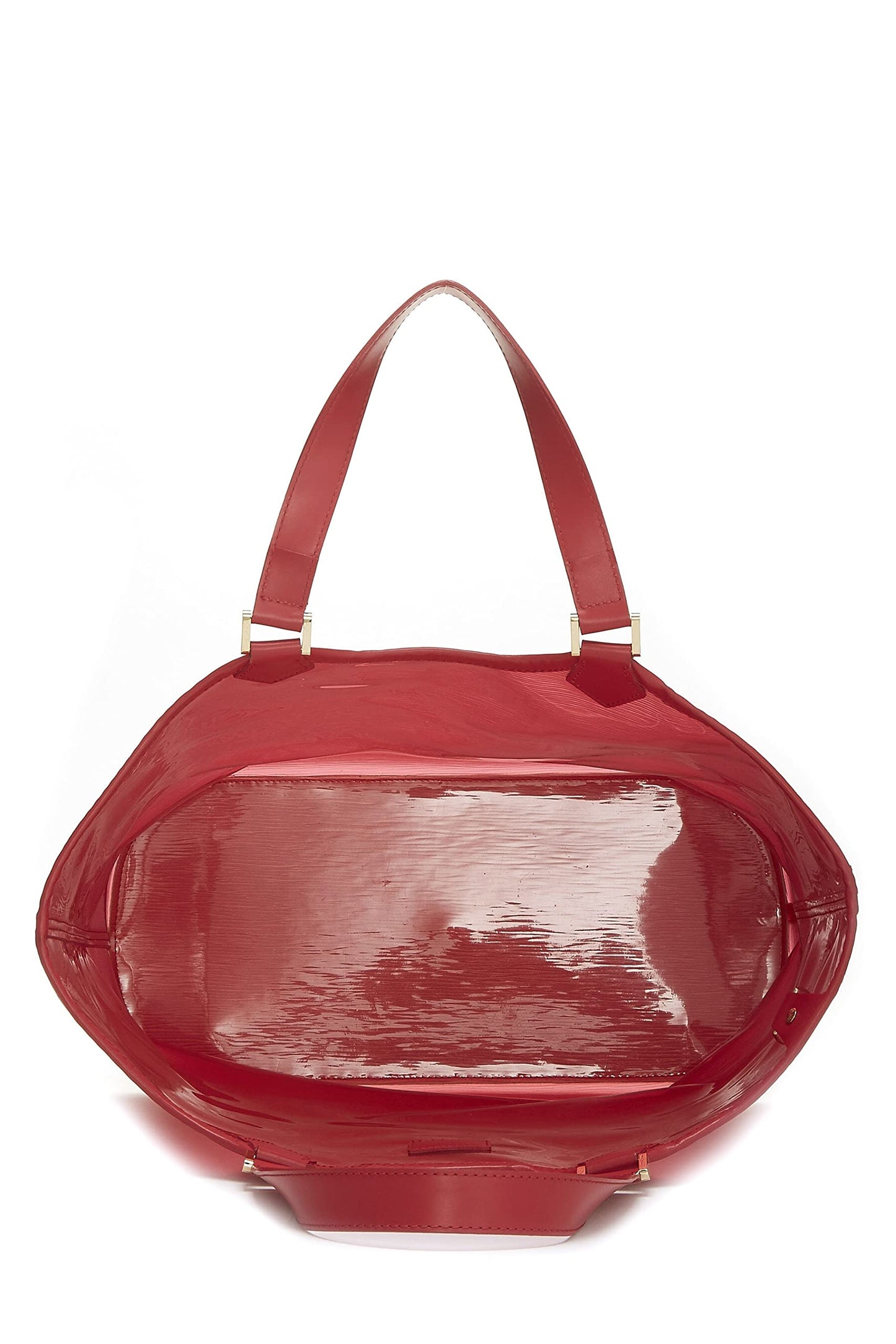 Louis Vuitton, Pre-Loved Red Epi Vinyl Lagoon Bay GM, Rojo