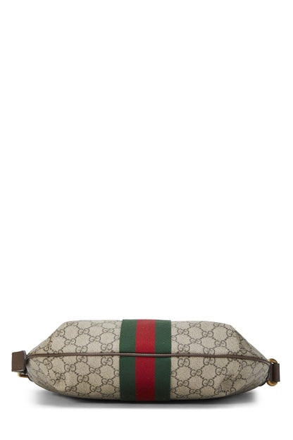 Gucci, sac à bandoulière Ophidia en toile GG Supreme d'origine d'occasion, marron