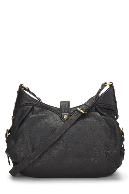 Louis Vuitton, Pre-Loved Black Monogram Mahina Leather XS, Black