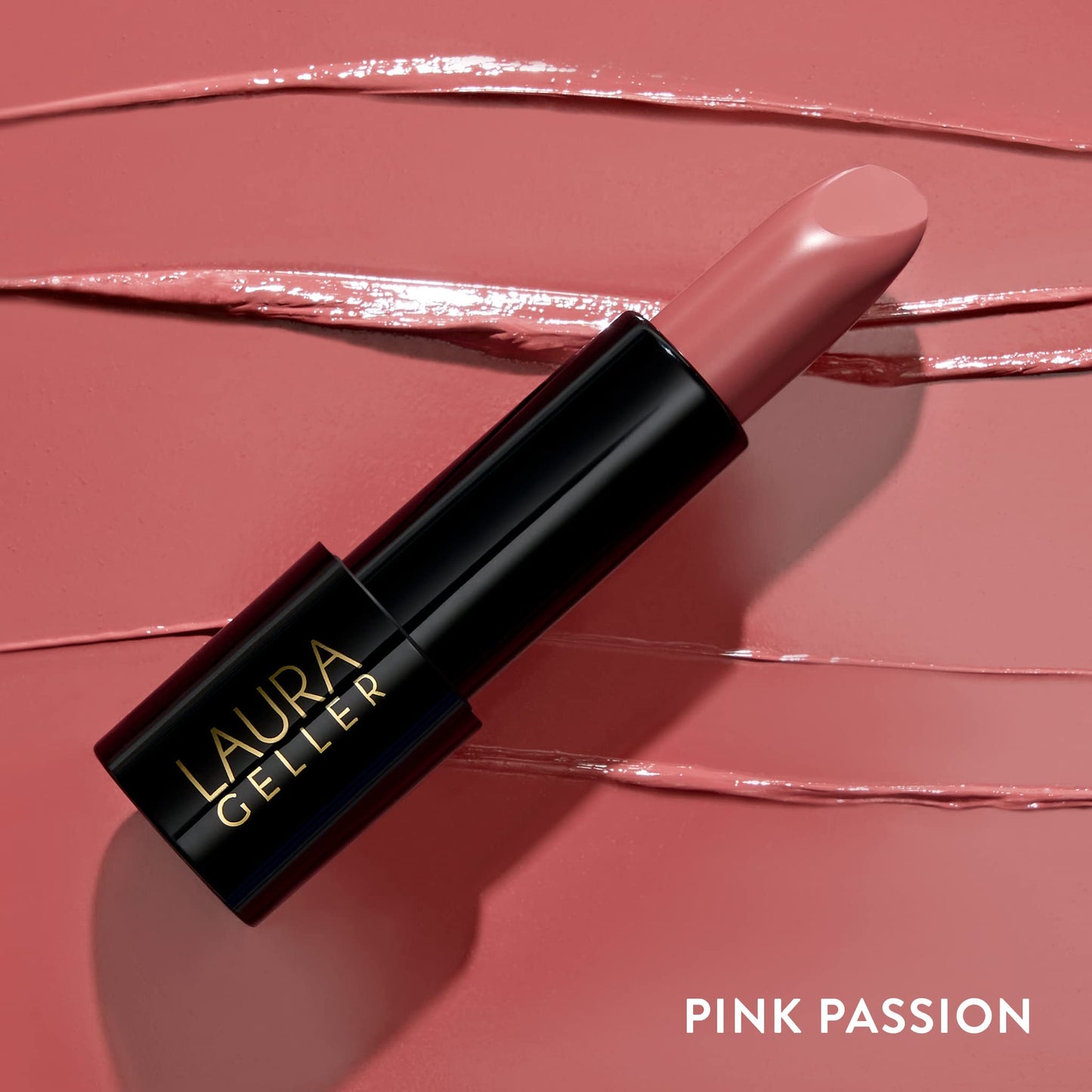 LAURA GELLER NEW YORK Modern Classic Duo - Pink Passion Lipstick + Purely Pink Lip Liner - Ultra-Rich Color - Luxurious and Lightweight - Matte Finish