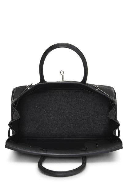 Hermès, Pre-Loved Black Togo Birkin 30, Black