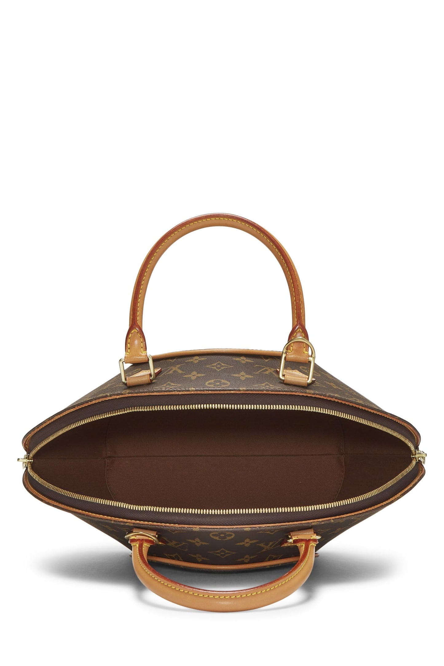 Louis Vuitton, Ellipse MM en toile Monogram d'occasion, marron