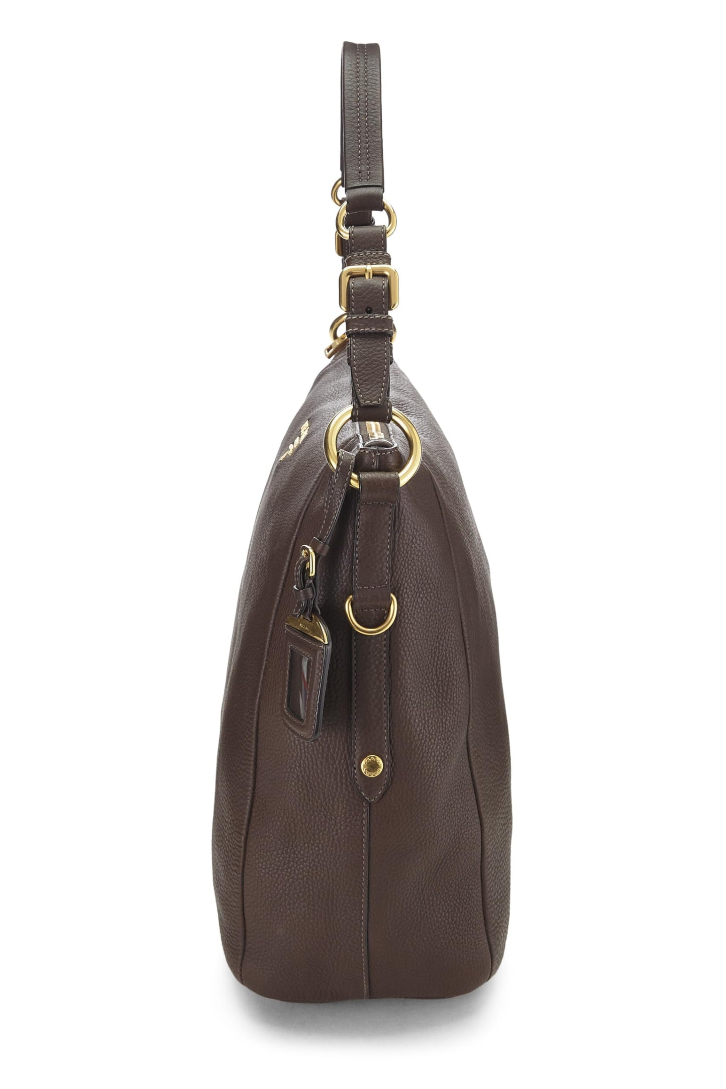 Prada, Vitello Daino Hobo marron pré-aimé, marron