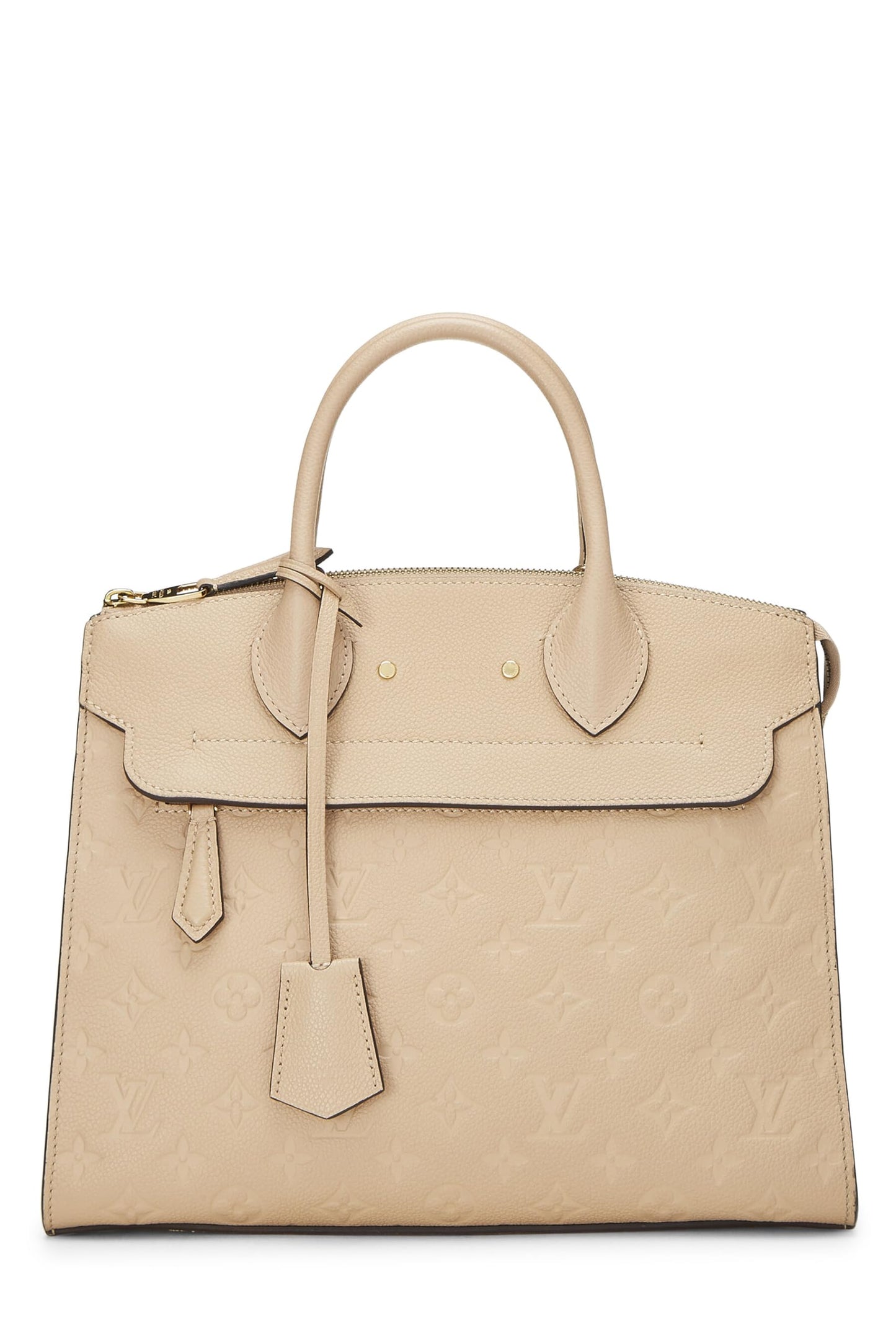 Louis Vuitton, Pré-Aimé Dune Empreinte Pont Neuf MM, Beige