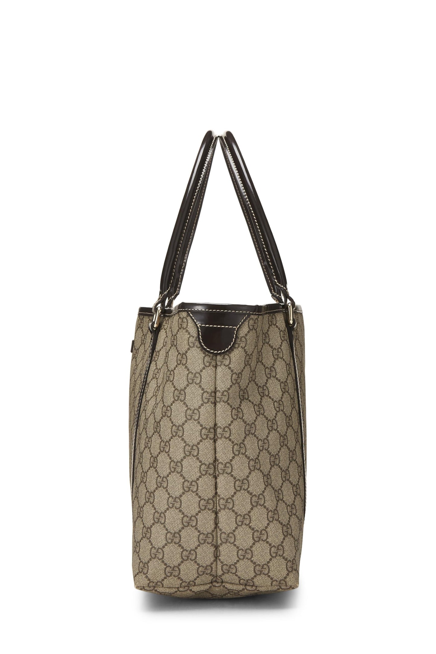 Gucci, sac fourre-tout Joy en toile suprême GG marron d'occasion, marron