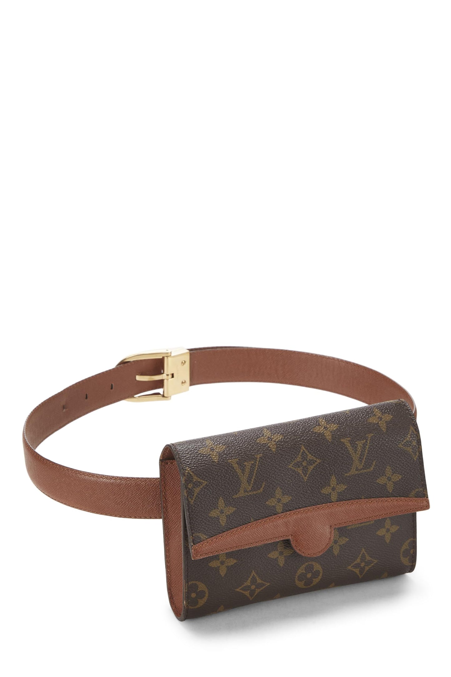 Louis Vuitton, sac ceinture Arche en toile Monogram d'occasion, marron