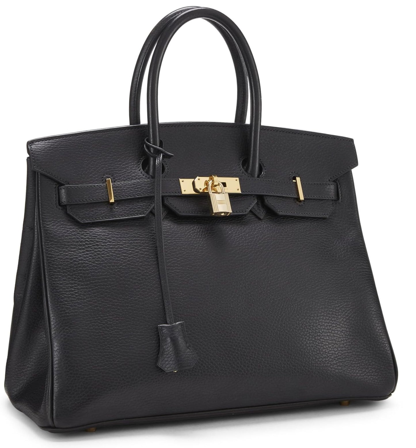 Hermès, Birkin 35 Ardennes Noir d'occasion, Noir