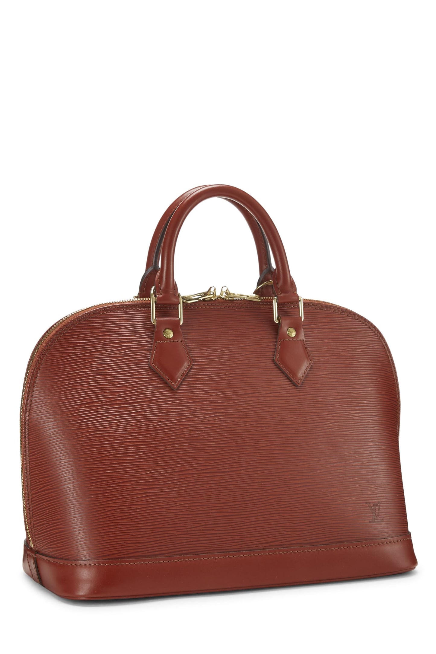 Louis Vuitton, Cipango Gold Epi Alma PM d'occasion, marron