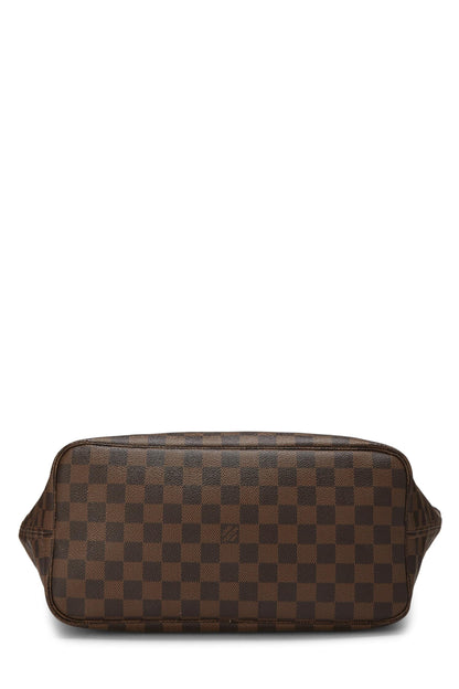 Louis Vuitton, Damier Ebene Neverfull MM NM preamado, Rosa