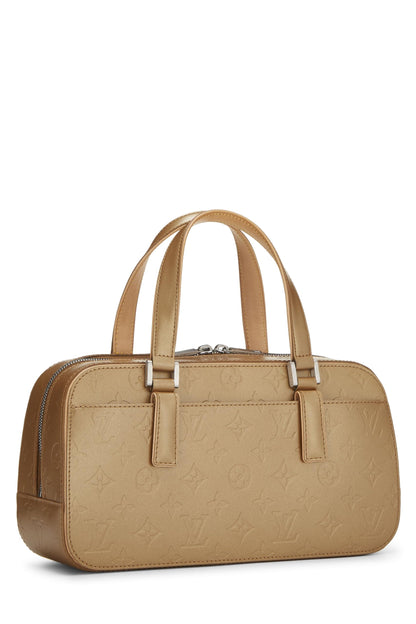 Louis Vuitton, Vernis Beige Mat Shelton d'occasion, Beige