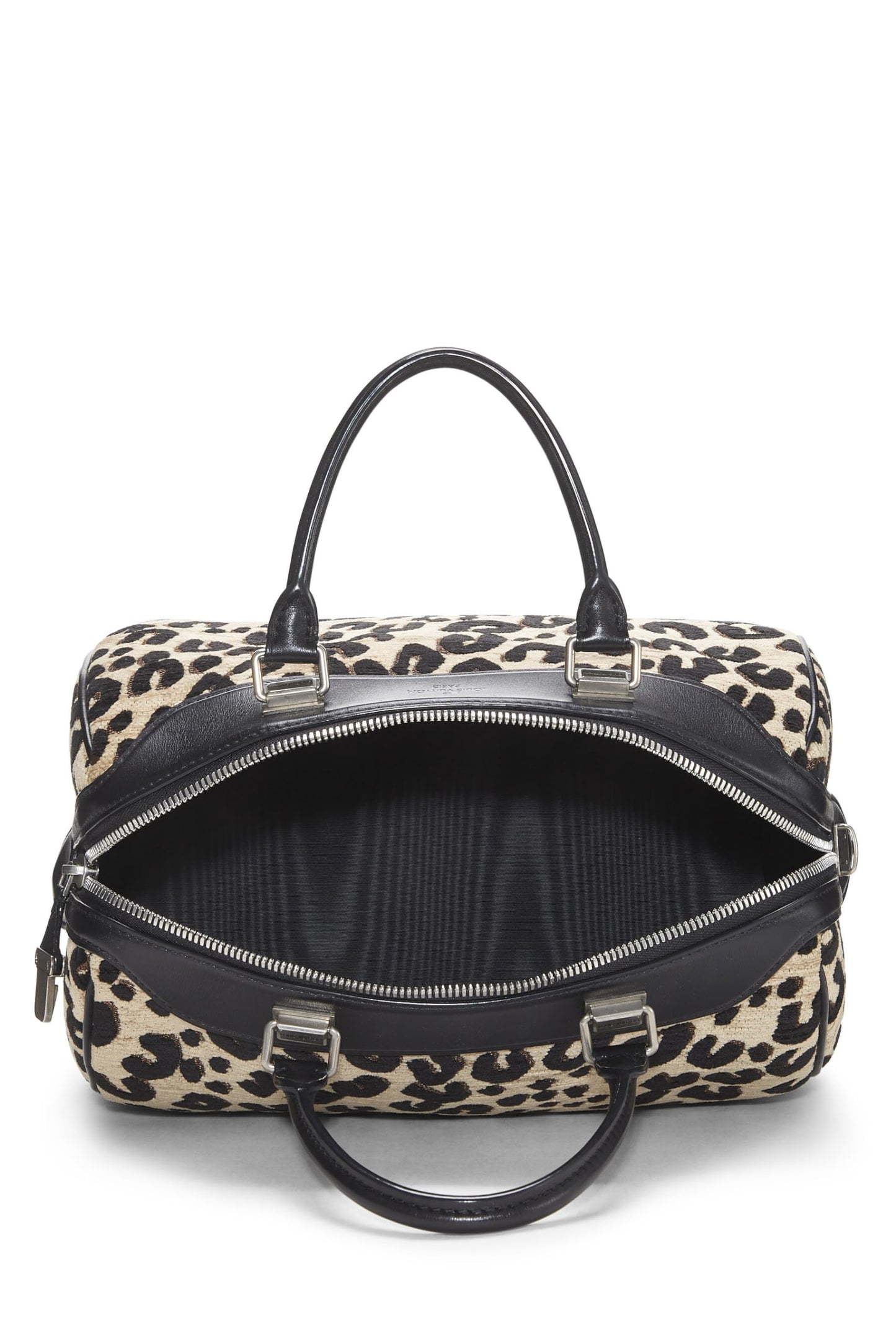 Louis Vuitton, Stephen Sprouse x Louis Vuitton Leopard Speedy 30 d'occasion, noir