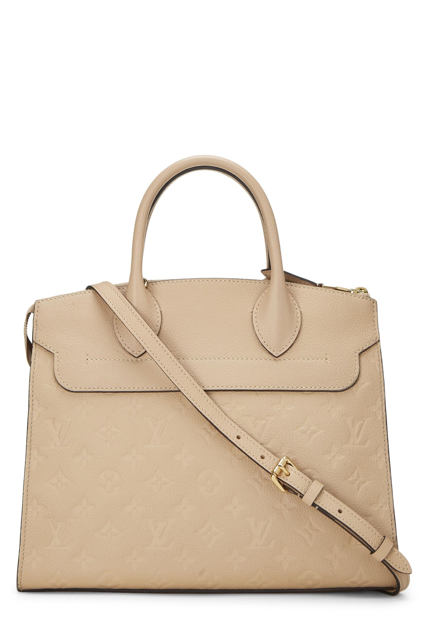 Louis Vuitton, Pre-Loved Dune Empreinte Pont Neuf MM, Beige