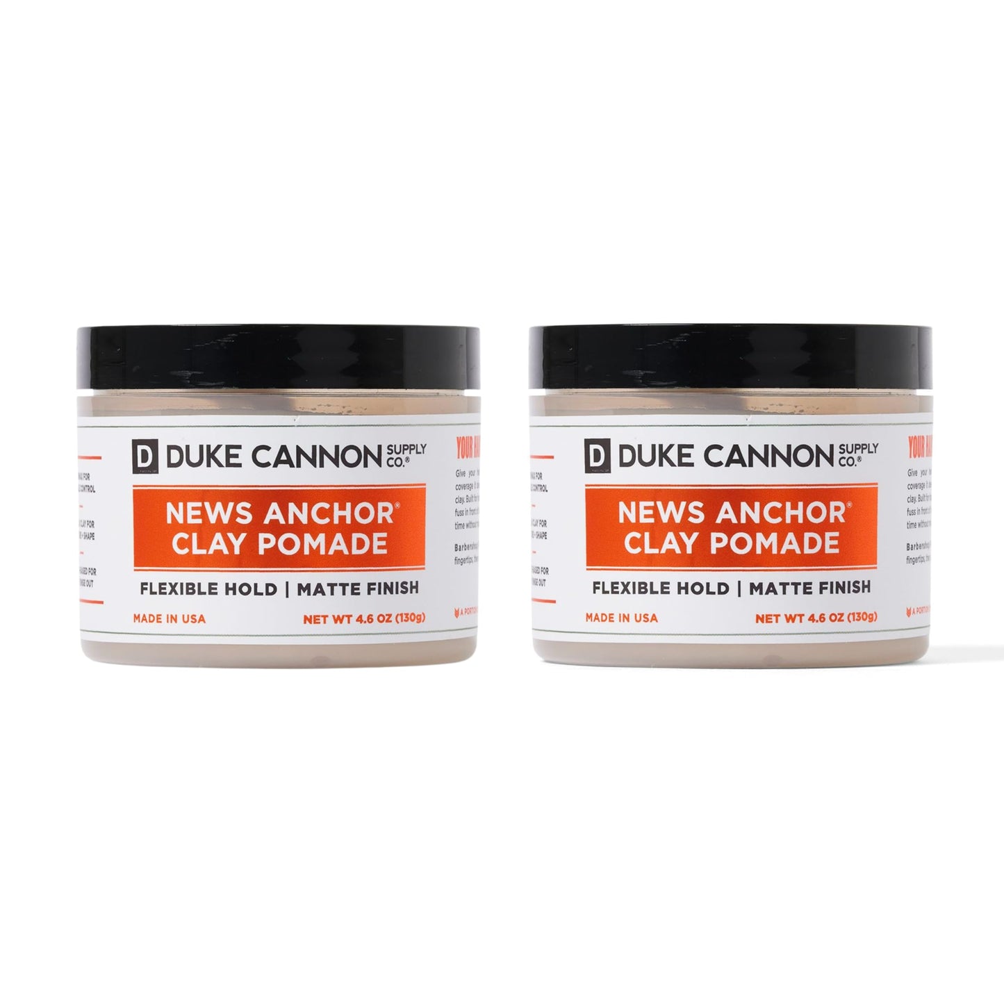 ARCILLA NEWS ANCHOR® de 4 oz de Duke Cannon Supply Co.