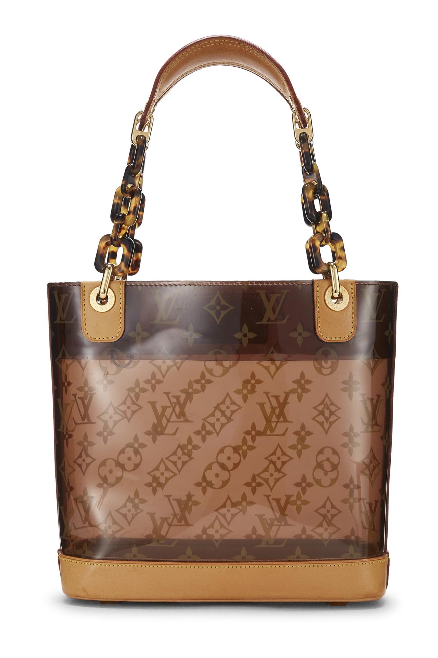 Louis Vuitton, Cabas PM en vinyle Monogram Ambre d'occasion, marron