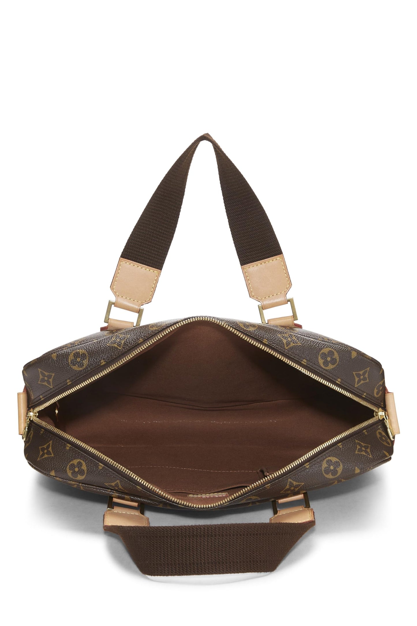 Louis Vuitton, Sac Bosphore en toile Monogram d'occasion, marron