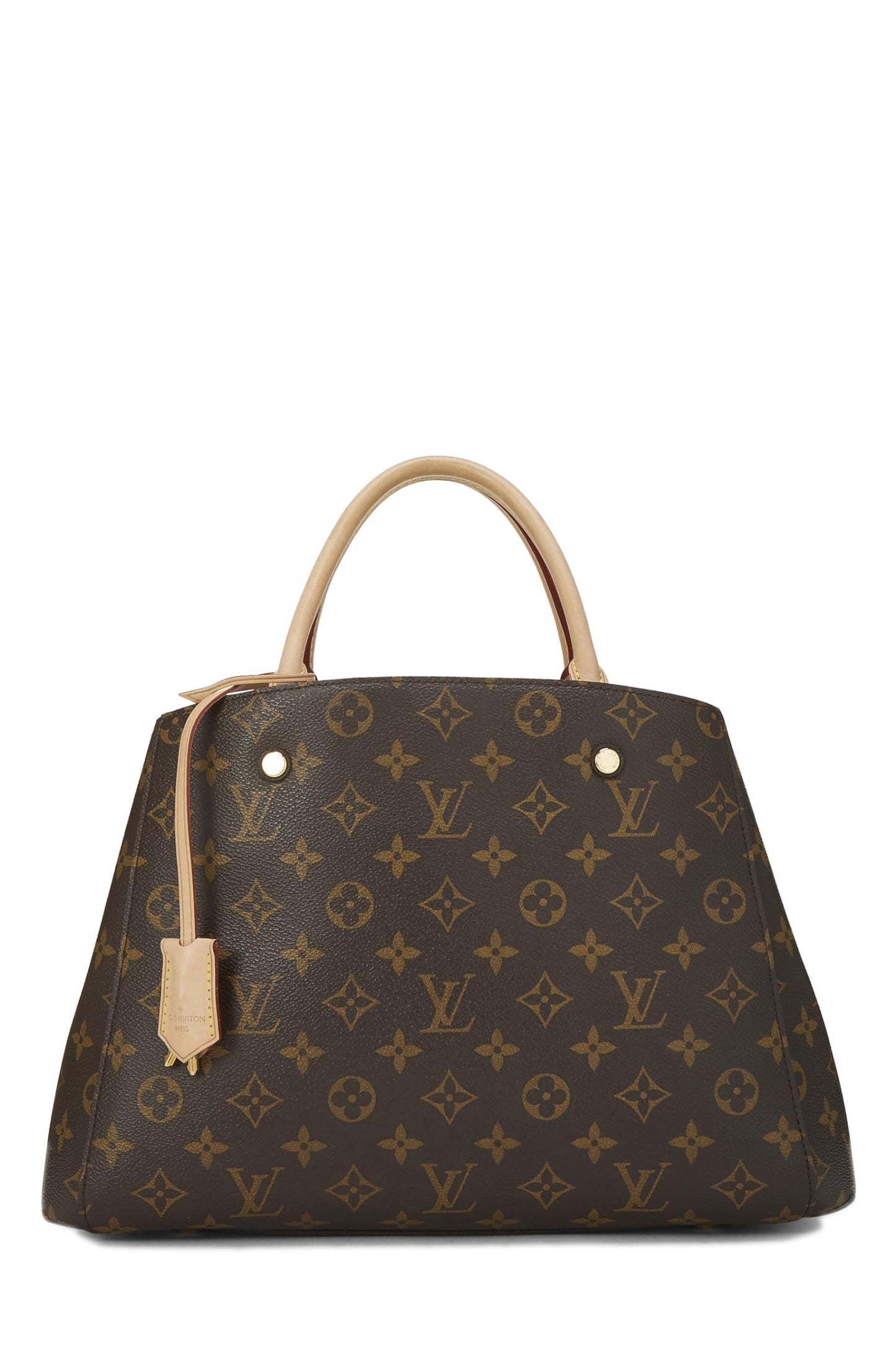 Louis Vuitton, Pre-Loved Monogram Canvas Montaigne MM, Brown