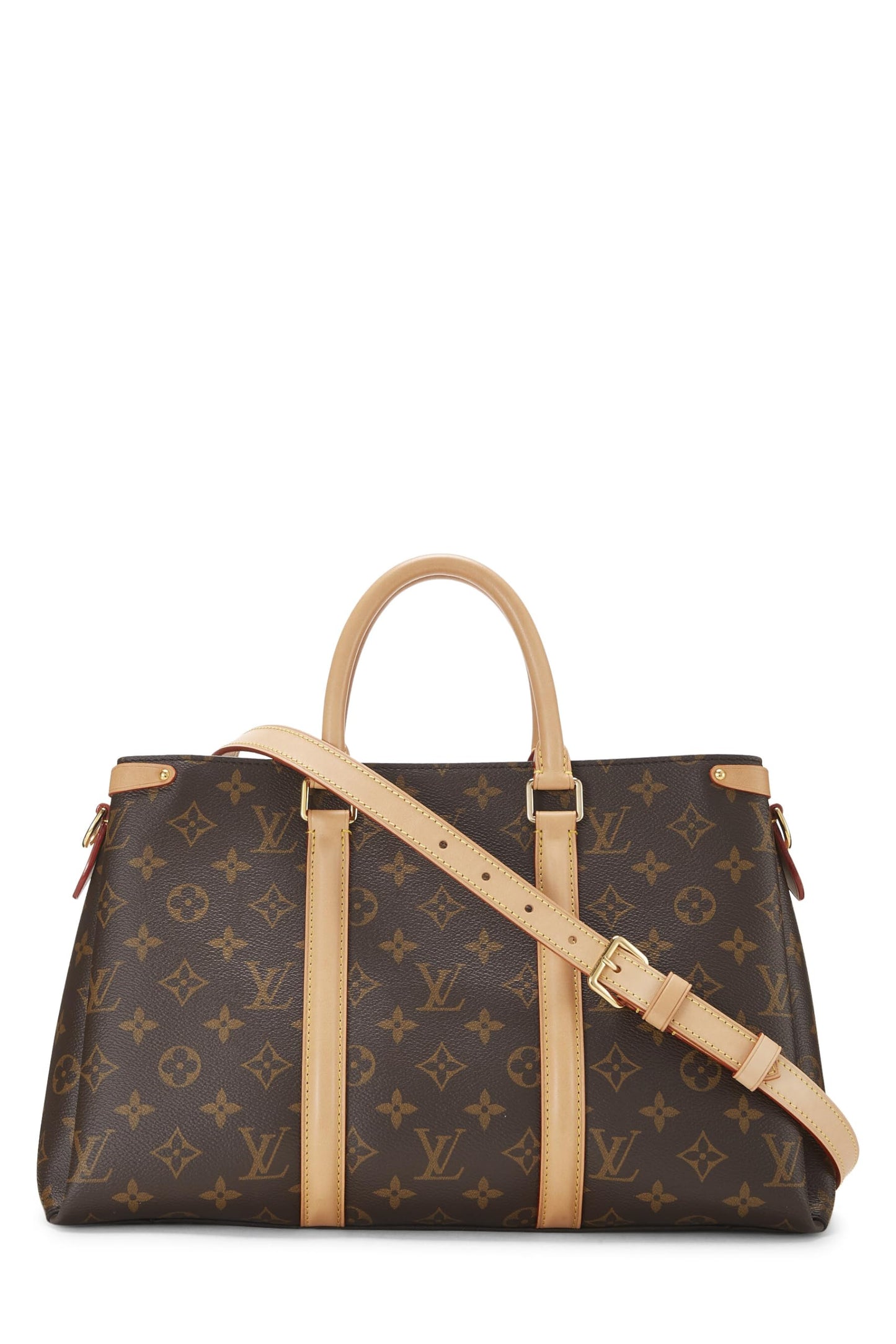 Louis Vuitton, Pre-Loved Monogram Canvas Soufflot MM NM, Brown