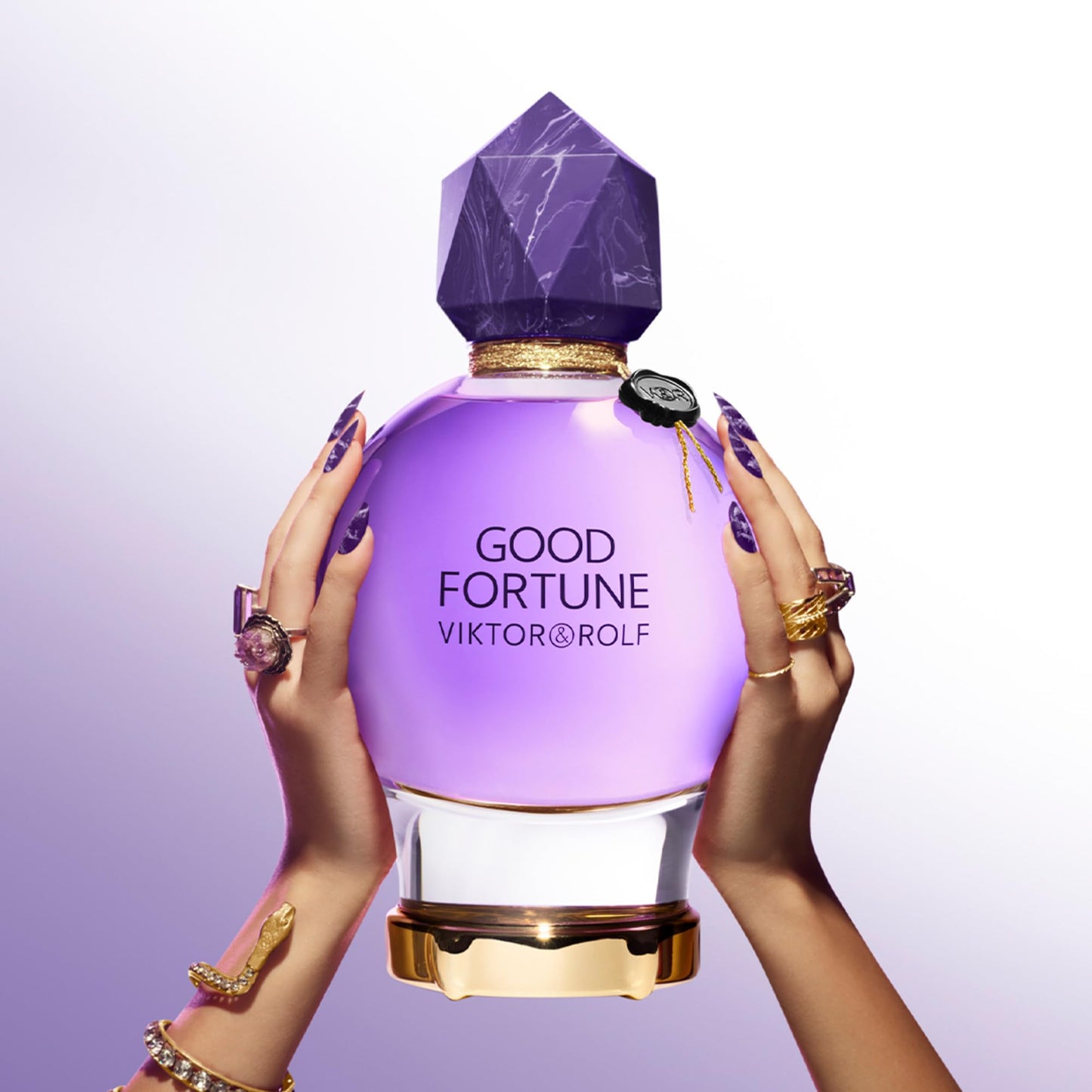 Viktor&Rolf - Good Fortune Eau de Parfum - Floral Women's Perfume - With Notes of Jasmine & Vanilla - 0.34 Fl Oz - Travel Size