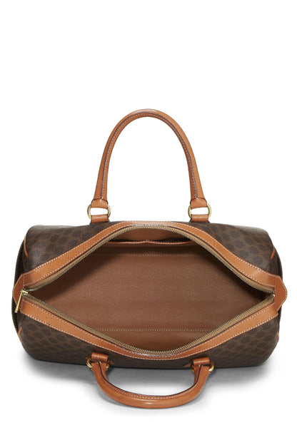 Céline, Pre-Loved Brown Macadam Boston, Brown