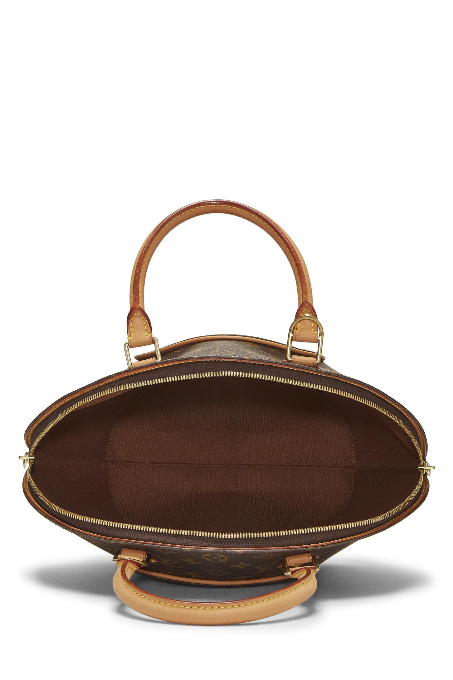 Louis Vuitton, Ellipse MM en toile Monogram d'occasion, marron