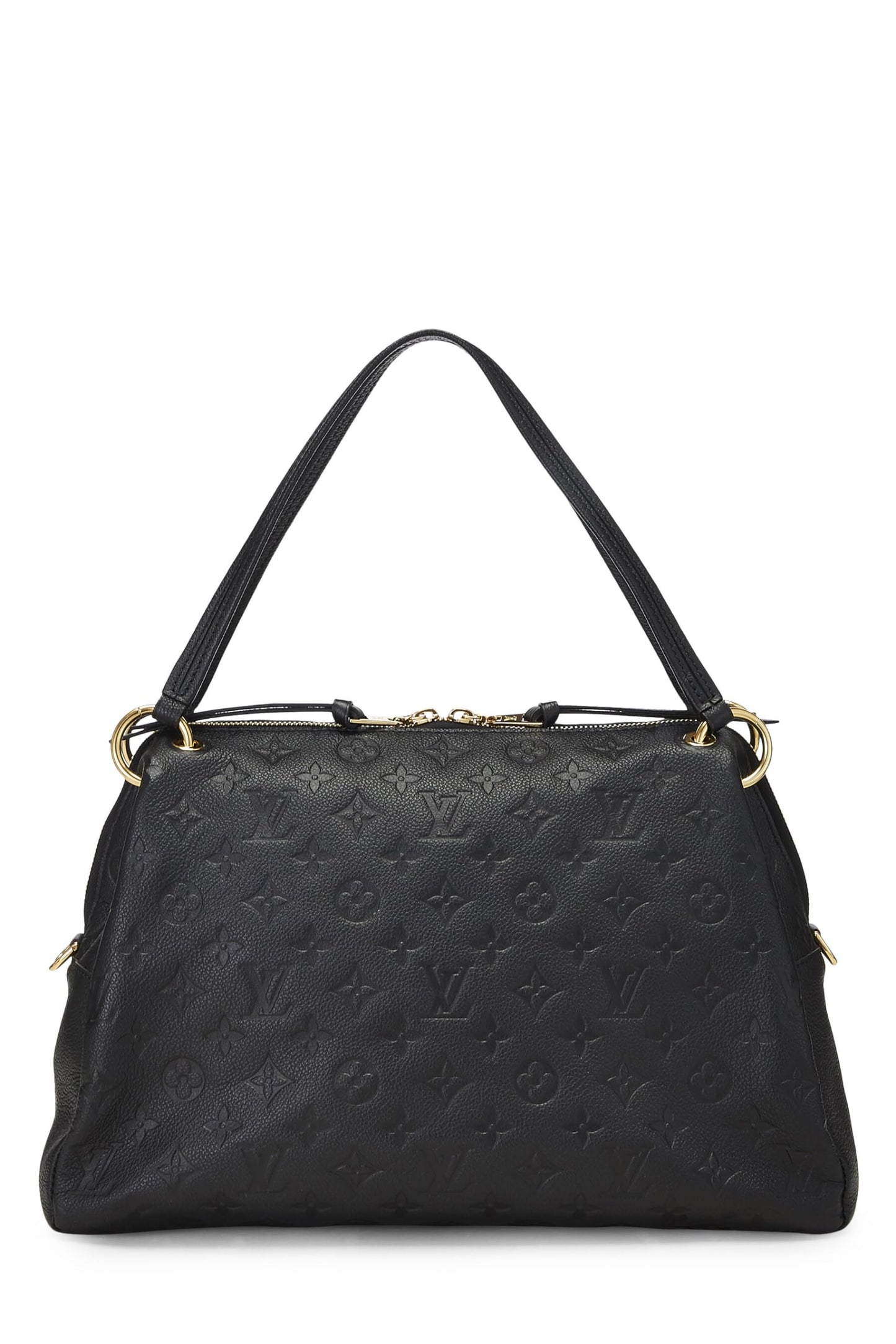 Louis Vuitton, Monograma negro Pre-Loved Empreinte Ponthieu PM, Negro