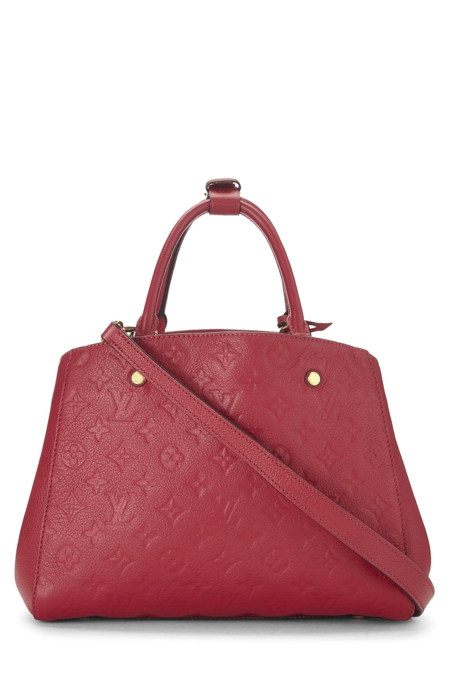 Louis Vuitton, Monograma rosa Pre-Loved Empreinte Montaigne MM, Rosa