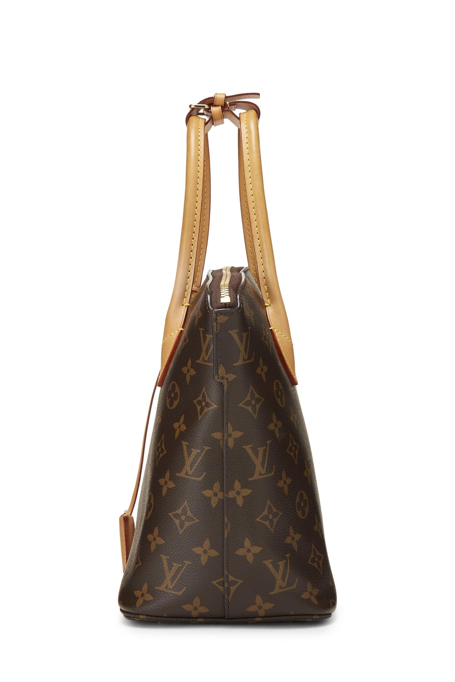 Louis Vuitton, Lockit PM NM de lona con monograma pre-amado, Marrón