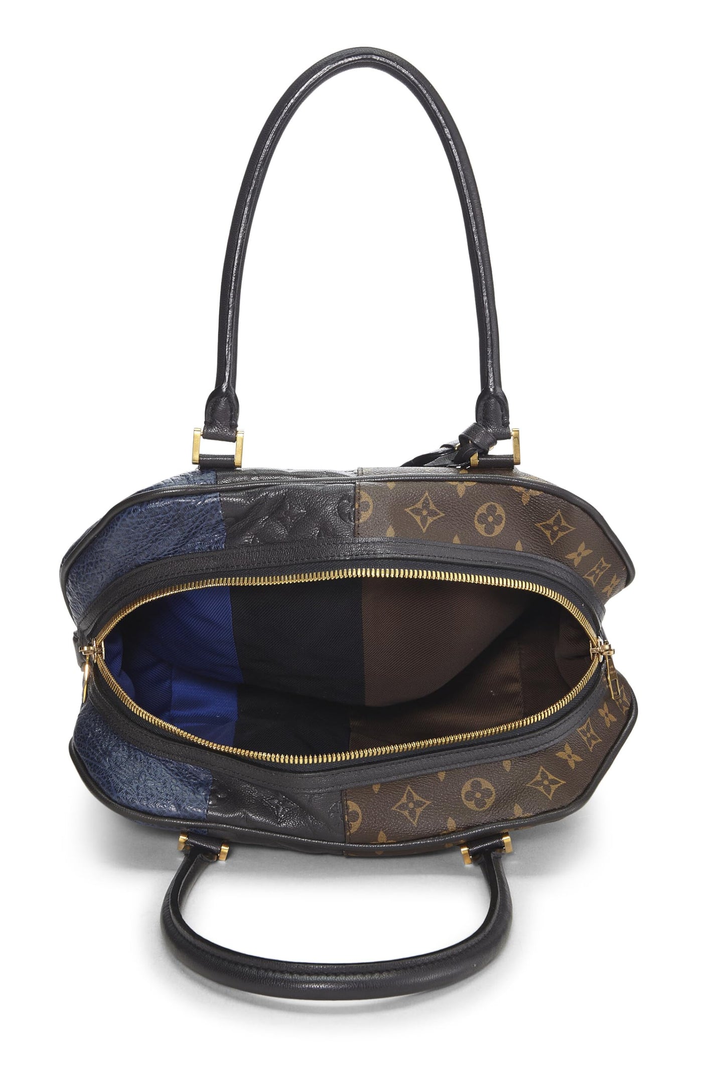 Louis Vuitton, sac fourre-tout Marine Blocks Monogram d'occasion, marron