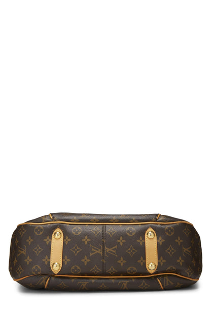 Louis Vuitton, Galliera PM en toile Monogram d'occasion, marron